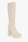 Iceberg cream Leather heeled boots