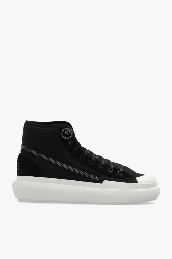 Odd Pair leather strappy sandals ‘Ajatu Court High’ high-top sneakers
