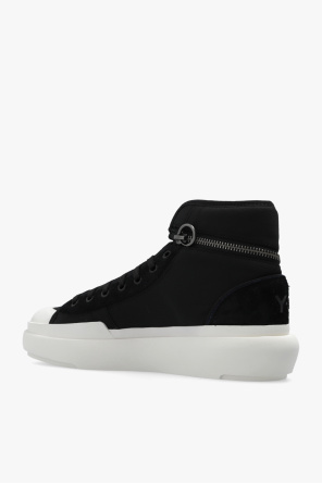 Odd Pair leather strappy sandals ‘Ajatu Court High’ high-top sneakers