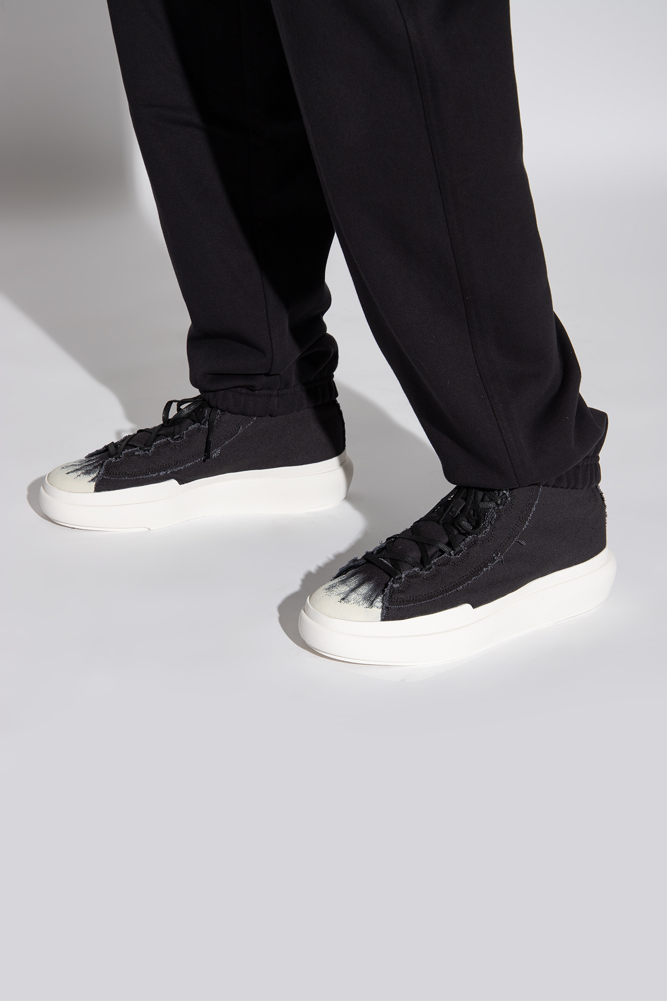 Sneaker bassa MURRAY bianco stucco nero ‘Nizza High‘ high-top sneakers