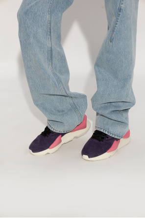 Sneakers with logo od Our Legacy Above vintage-style denim shirt