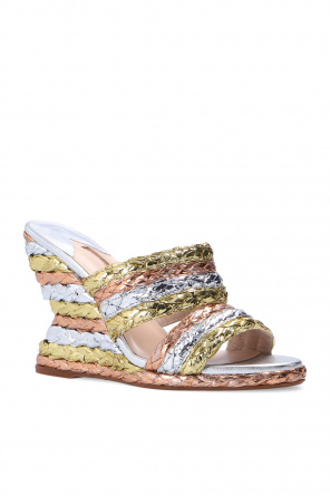 Sophia Webster 'Ines' wedge mules