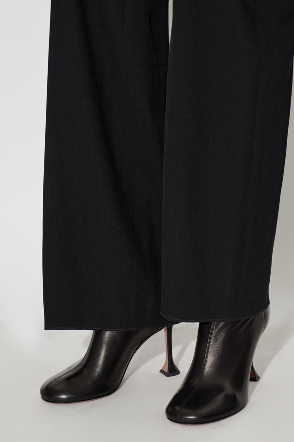 Amina Muaddi ‘Iris’ heeled ankle boots