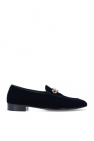 Giuseppe Zanotti NAVY BLUE Embellished moccasins