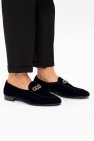 Giuseppe Zanotti NAVY BLUE Embellished moccasins