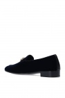 Giuseppe Zanotti NAVY BLUE Embellished moccasins
