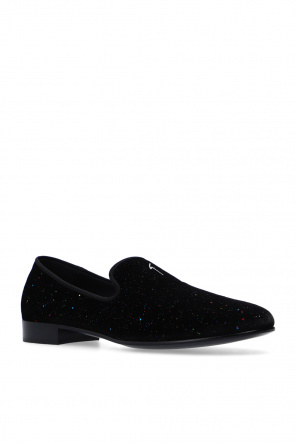 Giuseppe Zanotti ‘Kevin’ velvet loafers