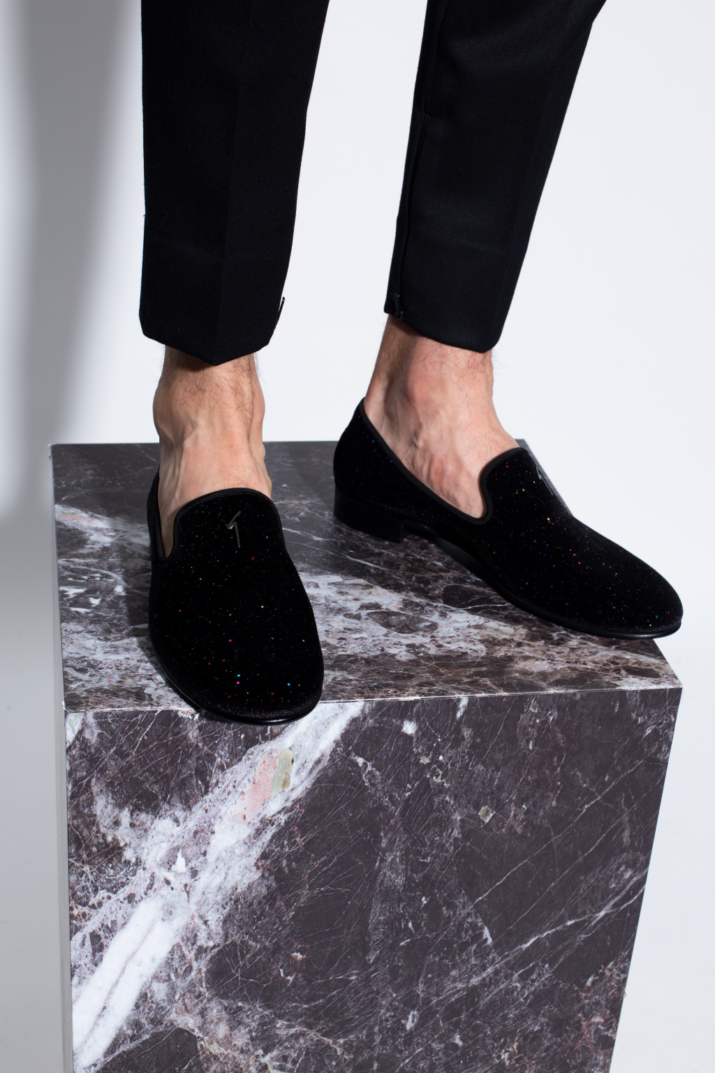 Giuseppe Zanotti ‘Kevin’ velvet loafers