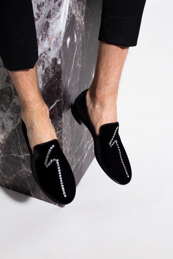 Giuseppe Zanotti chunky slip-on loafers - Black
