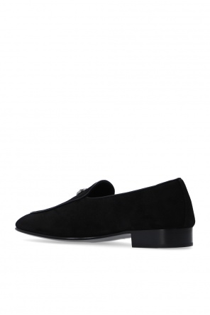 Giuseppe Zanotti Zamszowe buty typu ‘loafers’