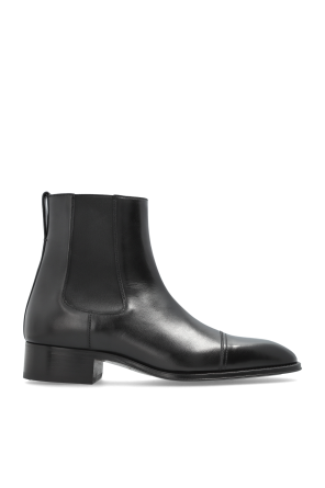 Leather Chelsea boots