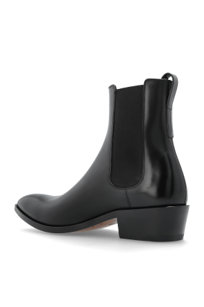 Tom Ford Lederstiefeletten mit Absatz