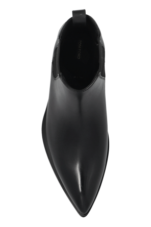 Tom Ford Lederstiefeletten mit Absatz