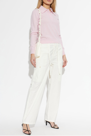 JIL SANDER Leather heeled sandals