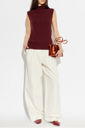 JIL SANDER Zapatos de cuero con cuña