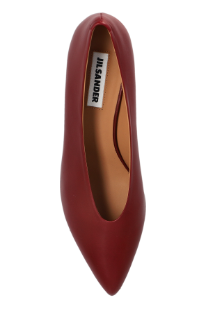 JIL SANDER Zapatos de cuero con cuña