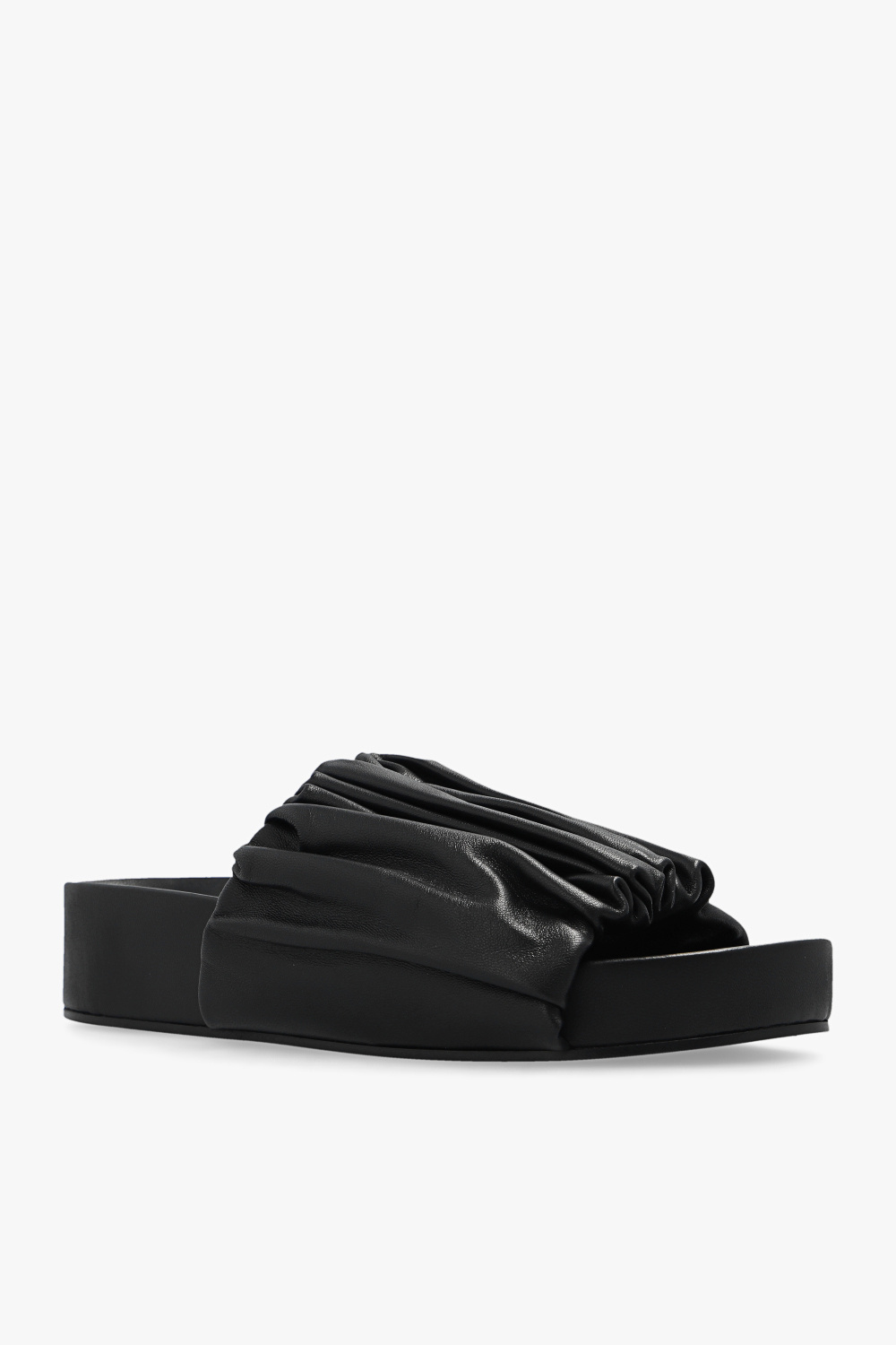 JIL SANDER Leather slides