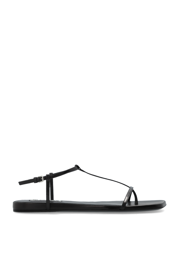 JIL SANDER Leather sandals