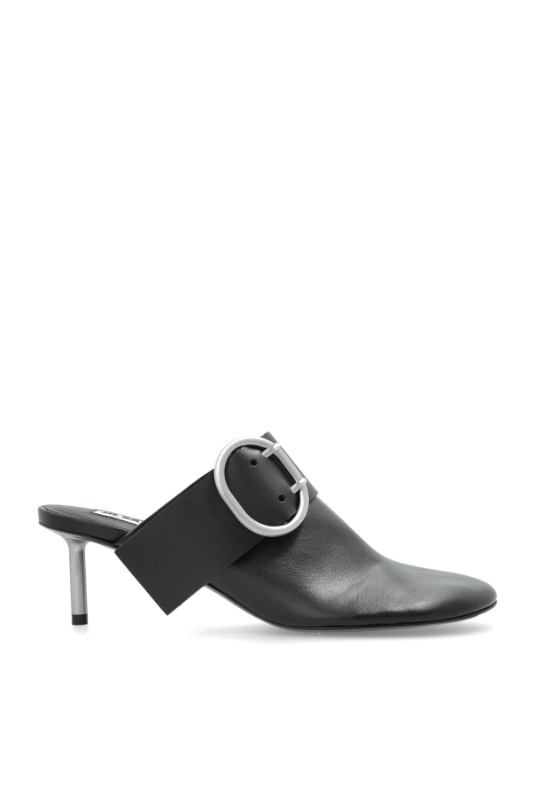 Leather heeled mules, zdjęcie 1 Leather heeled mules od JIL SANDER