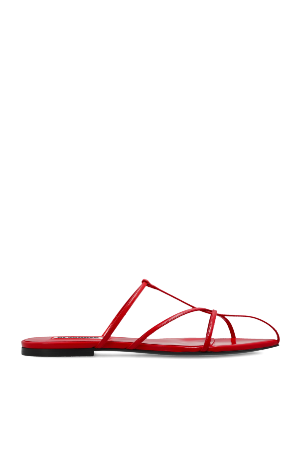 Leather sandals od JIL SANDER
