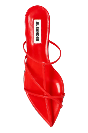 JIL SANDER Leather sandals