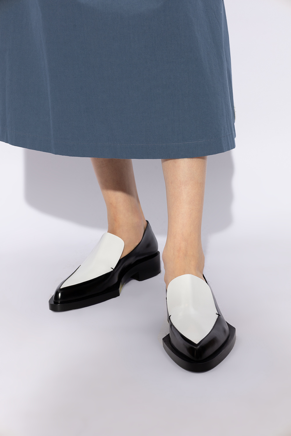 JIL SANDER Leather loafers