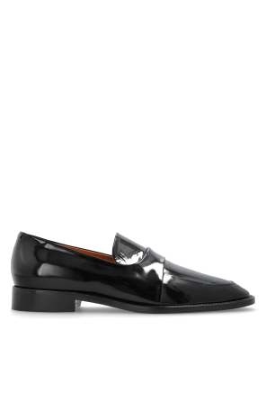 Leather loafers