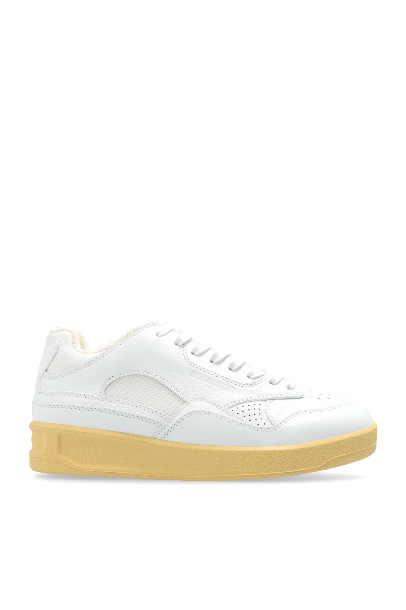 JIL SANDER Sports Bianco shoes with logo