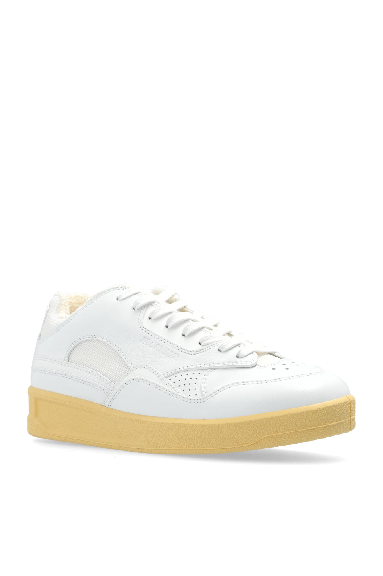 JIL SANDER Sports Bianco shoes with logo