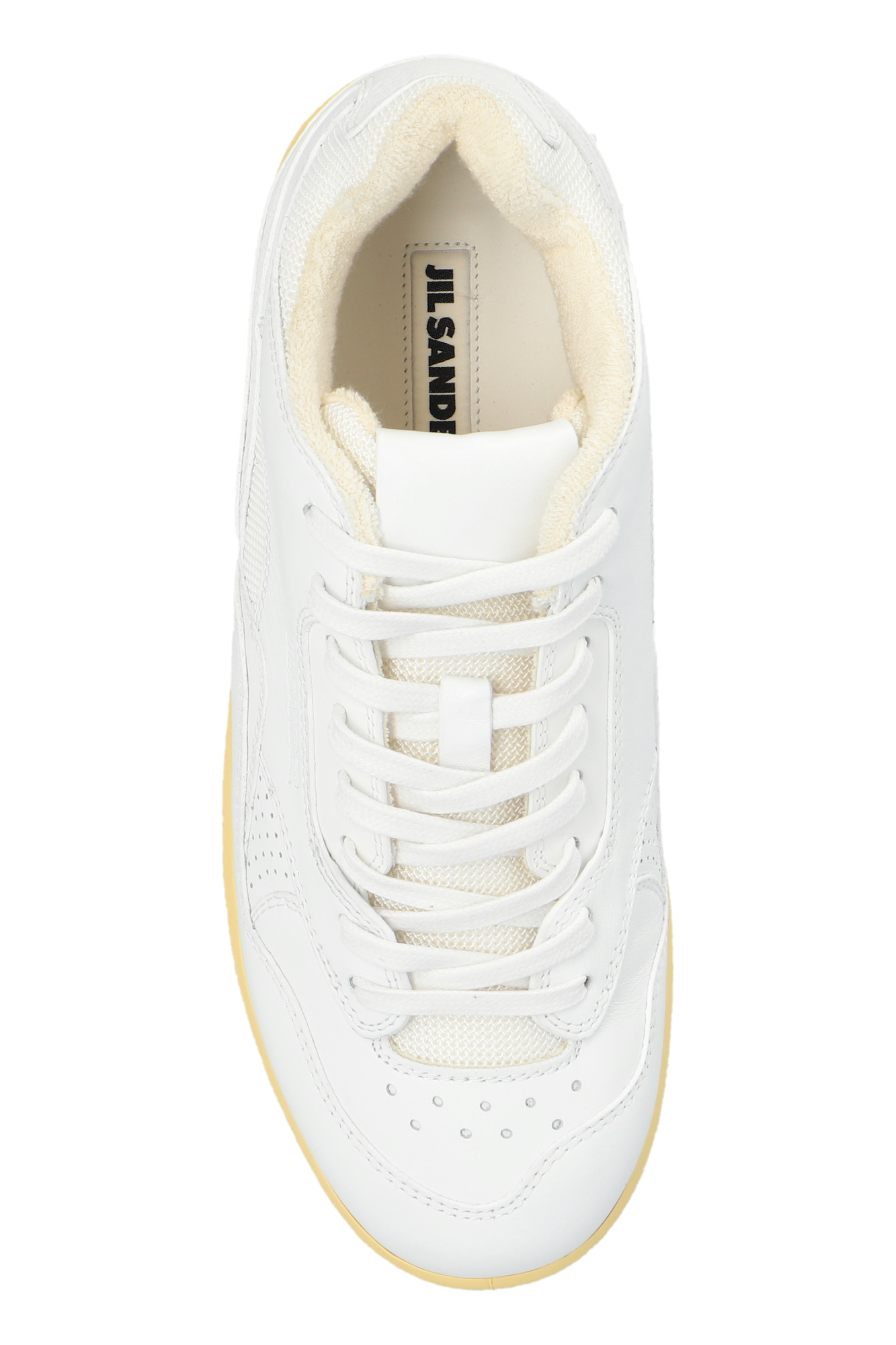 JIL SANDER Sports Bianco shoes with logo