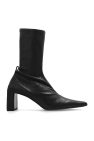 JIL SANDER Leather heeled boots