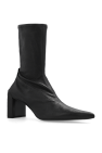 JIL SANDER Leather heeled boots