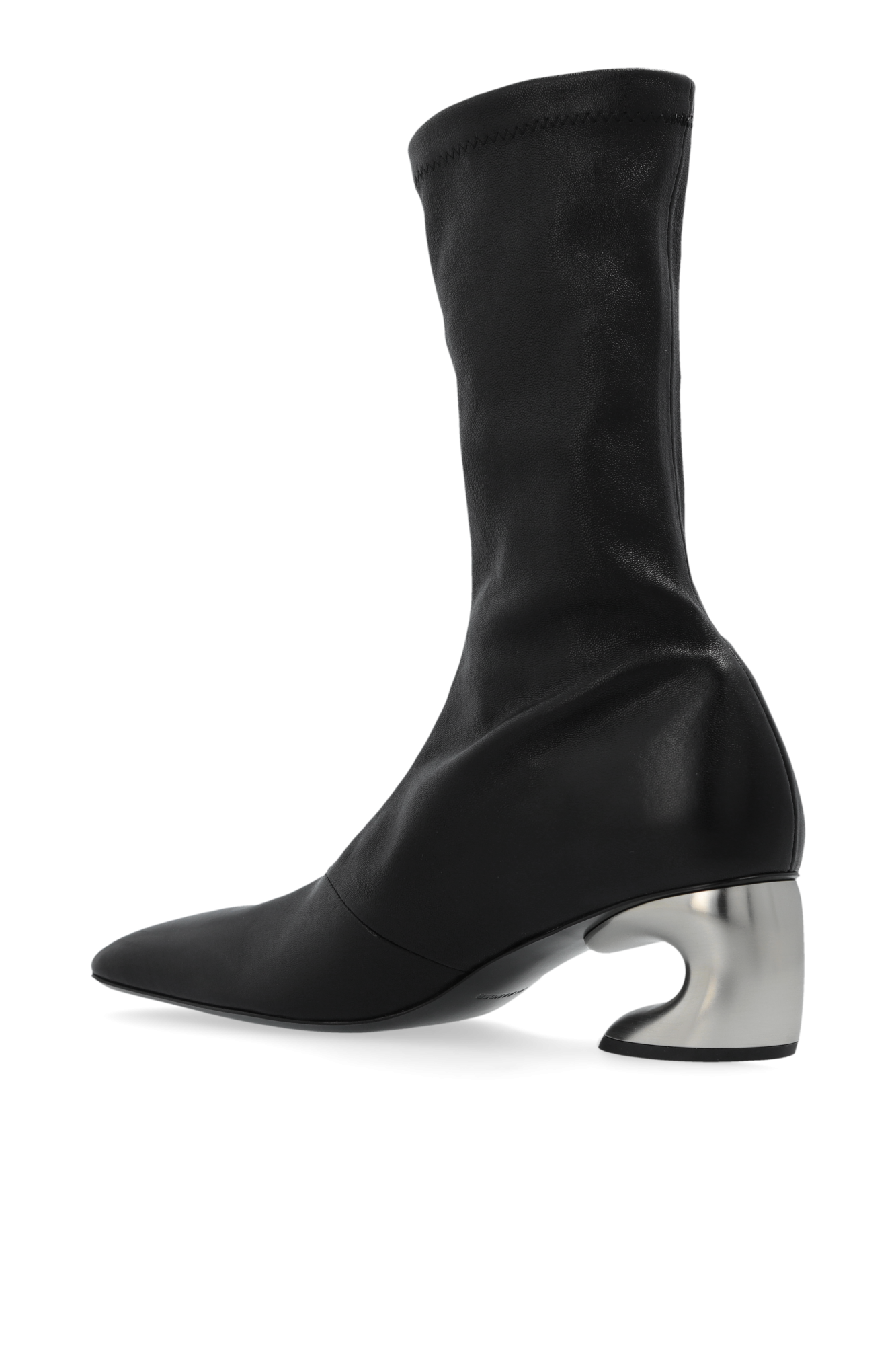 JIL SANDER Leather ankle boots