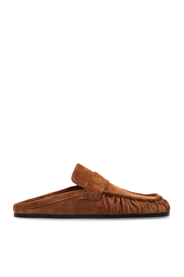 Suede slides od JIL SANDER