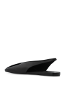 JIL SANDER BLACK Leather ballet flats