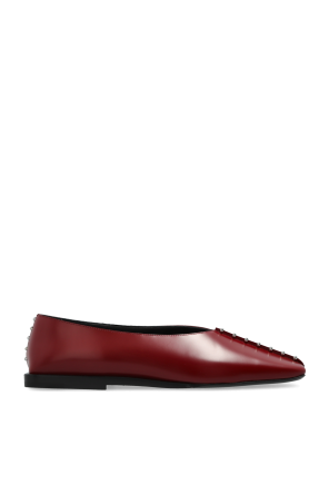 Leather ballerinas
