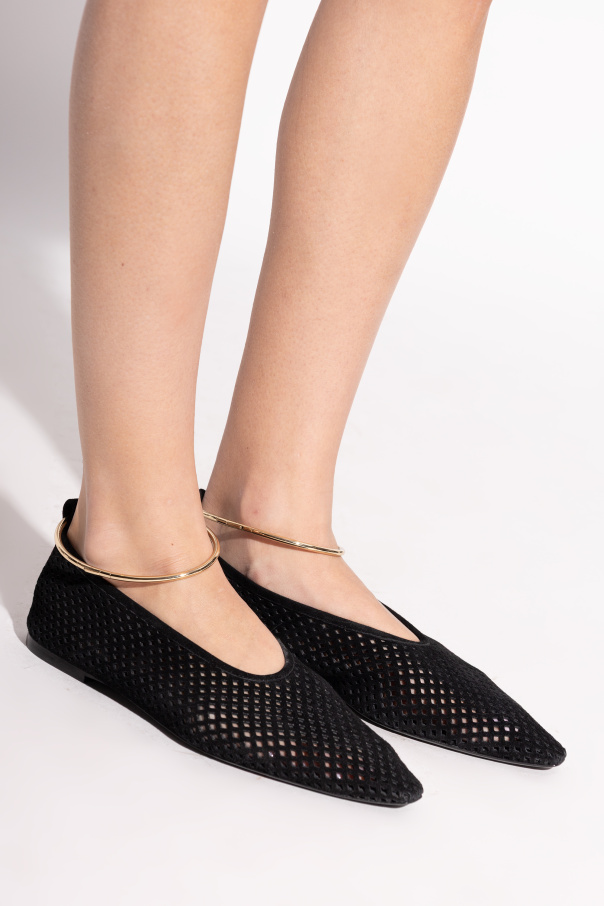 JIL SANDER Leder-Ballerinas