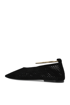 JIL SANDER Leder-Ballerinas