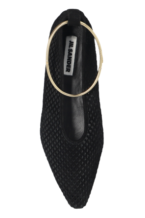 JIL SANDER Leder-Ballerinas