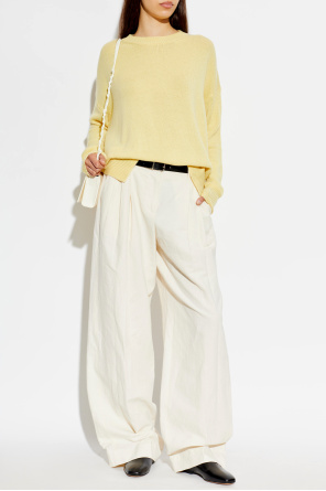 JIL SANDER Leather ballet flats