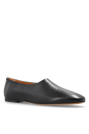 JIL SANDER Leather ballet flats