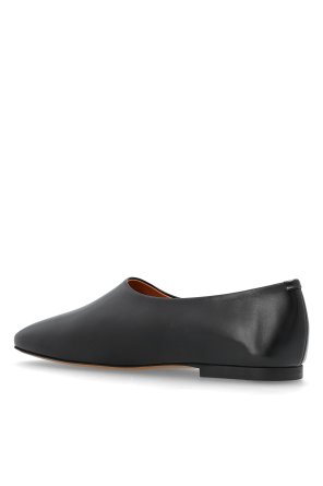 JIL SANDER Leather ballet flats