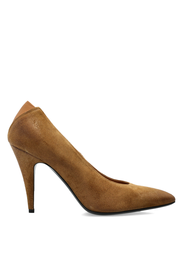 Suede Heeled Shoes ‘Alma’ od JIL SANDER