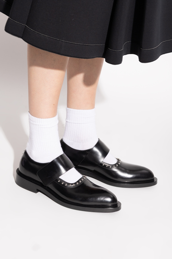 JIL SANDER Skórzane buty