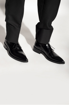 Leather derby shoes od JIL SANDER