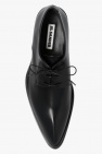 JIL SANDER BLACK Leather Derby shoes