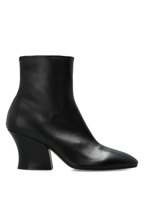 Leather ankle boots 