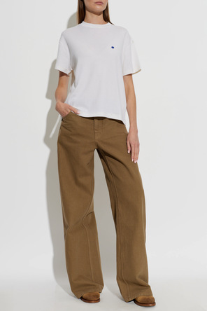JIL SANDER Suede Cowboy Boots ‘Bruce’