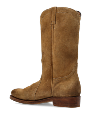 JIL SANDER Suede Cowboy Boots ‘Bruce’