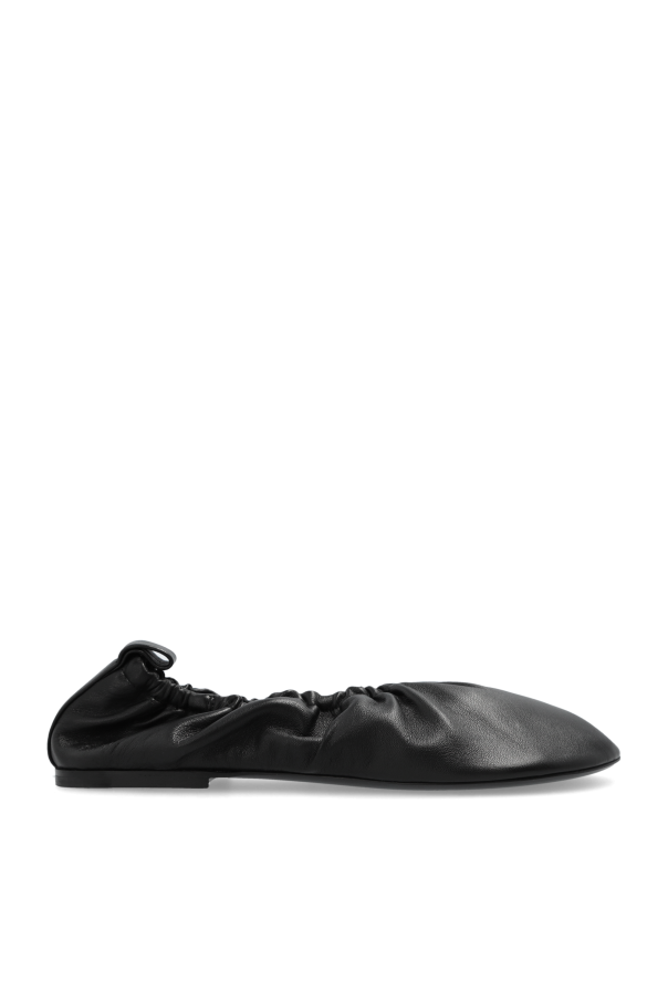 JIL SANDER Leather Ballerinas